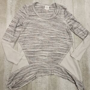 Knox Rose Long Sleeve Top Blouse Size Large